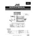 JVC KDSX750 Service Manual JVC KDSX750 Service Manual