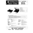HITACHI HT-21 Service Manual HITACHI HT-21 Service Manual