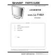 SHARP LL-T15G1 Parts Catalog SHARP LL-T15G1 Parts Catalog