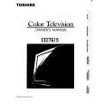 TOSHIBA CE27G15 Owners Manual TOSHIBA CE27G15 Owners Manual