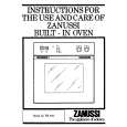 ZANUSSI FM9411 Owners Manual ZANUSSI FM9411 Owners Manual