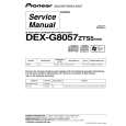 PIONEER DEX-G8057ZTS5/XHUC Service Manual PIONEER DEX-G8057ZTS5/XHUC Service Manual