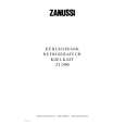 ZANUSSI ZI2400 Owners Manual ZANUSSI ZI2400 Owners Manual