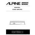 ALPINE 3520 Service Manual ALPINE 3520 Service Manual