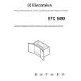 ELECTROLUX EFC9490X Owners Manual ELECTROLUX EFC9490X Owners Manual