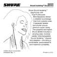 SHURE SE420 Owners Manual SHURE SE420 Owners Manual