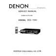 DENON DCD1500 Service Manual DENON DCD1500 Service Manual