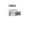 YAMAHA SY35 Owners Manual YAMAHA SY35 Owners Manual
