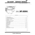 SHARP SF-8260 Service Manual SHARP SF-8260 Service Manual