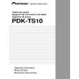 PIONEER PDK-TS10/WL Owners Manual PIONEER PDK-TS10/WL Owners Manual