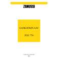 ZANUSSI ZGG754ITNC Owners Manual ZANUSSI ZGG754ITNC Owners Manual