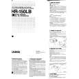 CASIO HR-150LB Owners Manual CASIO HR-150LB Owners Manual