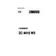 ZANUSSI ZC4410W3 Owners Manual ZANUSSI ZC4410W3 Owners Manual