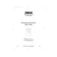 ZANUSSI ZWF1210W Owners Manual ZANUSSI ZWF1210W Owners Manual