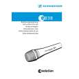 SENNHEISER E 838 Owners Manual SENNHEISER E 838 Owners Manual