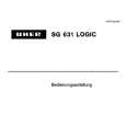 UHER SG631LOGIC Owners Manual UHER SG631LOGIC Owners Manual