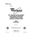 WHIRLPOOL SE950PERW6 Parts Catalog WHIRLPOOL SE950PERW6 Parts Catalog