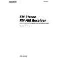 SONY STRD1015 Owners Manual SONY STRD1015 Owners Manual