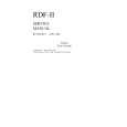 CANON RDF2 Service Manual CANON RDF2 Service Manual