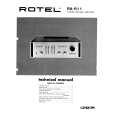 ROTEL RA611 Service Manual ROTEL RA611 Service Manual