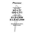 PIONEER XC-L77/KUXJ/CA Owners Manual PIONEER XC-L77/KUXJ/CA Owners Manual