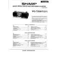 SHARP WQT360HT Service Manual SHARP WQT360HT Service Manual