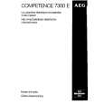 AEG 7300E-B Owners Manual AEG 7300E-B Owners Manual