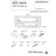 KENWOOD KDCX879 Service Manual KENWOOD KDCX879 Service Manual