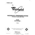 WHIRLPOOL RM955PXLW1 Parts Catalog WHIRLPOOL RM955PXLW1 Parts Catalog