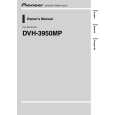 PIONEER DVH-3950MP/XZ/RI Owners Manual PIONEER DVH-3950MP/XZ/RI Owners Manual