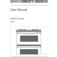 TRICITY BENDIX SE558FPS Owners Manual TRICITY BENDIX SE558FPS Owners Manual