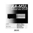 AKAI AA-M3 Owners Manual AKAI AA-M3 Owners Manual
