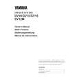YAMAHA SV10 Owners Manual YAMAHA SV10 Owners Manual