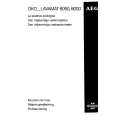 AEG LAV6050-WDK Owners Manual AEG LAV6050-WDK Owners Manual