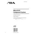 AIWA AWPZP1 Owners Manual AIWA AWPZP1 Owners Manual