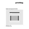 PRIVILEG 40100X Owners Manual PRIVILEG 40100X Owners Manual