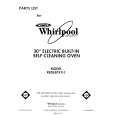 WHIRLPOOL RB265PXV1 Parts Catalog WHIRLPOOL RB265PXV1 Parts Catalog