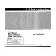 WHIRLPOOL BFRE183A2 Installation Manual WHIRLPOOL BFRE183A2 Installation Manual