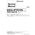 PIONEER KEH-P6015/XN/ES Service Manual PIONEER KEH-P6015/XN/ES Service Manual