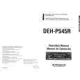 PIONEER DEHP545R Owners Manual PIONEER DEHP545R Owners Manual