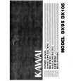 KAWAI DX105 Owners Manual KAWAI DX105 Owners Manual