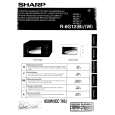 SHARP R6G12 Owners Manual SHARP R6G12 Owners Manual
