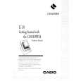 CASIO E10 Owners Manual CASIO E10 Owners Manual