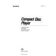 SONY CDPX707ES Owners Manual SONY CDPX707ES Owners Manual