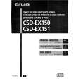 AIWA CSDEX150 Owners Manual AIWA CSDEX150 Owners Manual
