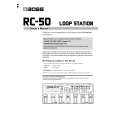 BOSS RC-50 Owners Manual BOSS RC-50 Owners Manual