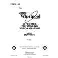 WHIRLPOOL RF377PXXN0 Parts Catalog WHIRLPOOL RF377PXXN0 Parts Catalog