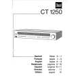 DUAL CT1250 Owners Manual DUAL CT1250 Owners Manual