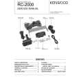 KENWOOD RC2000 Service Manual KENWOOD RC2000 Service Manual