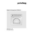 PRIVILEG 40500NW Owners Manual PRIVILEG 40500NW Owners Manual